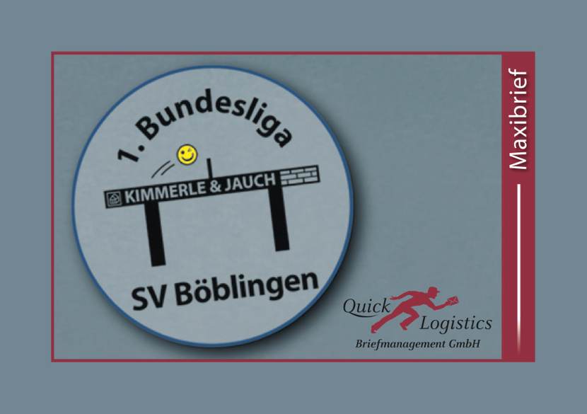 Die Damen des SV Böblingen für die Briefmarkensammlung